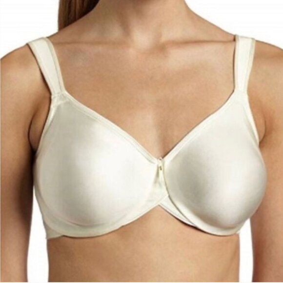 Wacoal Bodysuede 85185 Full Coverage Seamless Underwire Bra Nude 42D Smooth - Picture 1 of 8
